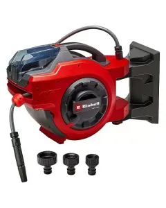Einhell akkus tömlődob ge-hr 18/30 akkumulátoros működés a power x-change rendszerrel automatikus tömlőfeltekerés 30 m hosszú loc