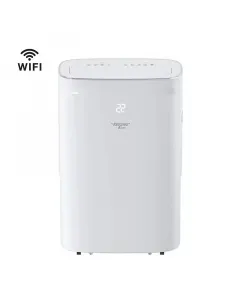 3 az 1-ben mobil klíma: hűtés, párátlanítás, ventilátor led-kijelző 24 órás időzítő- és alvófunkció távirányítóval ene