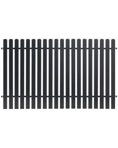 Polbram rÁba kerítéselem,  anthrazit (200x120cm, fém) galvanizált acél kerítéselem színe: antracit (ral7016) korrózió elleni v�