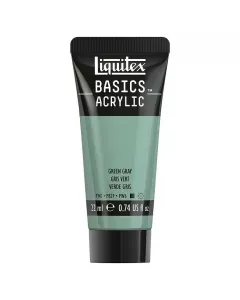 Liquitex basics akrilfesték zöldesszürke színben magas pigmentáció és színtisztaság magas minőség széleskörű felhasználható