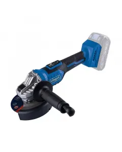 20 v-os scheppach akkus sarokcsiszoló 125 mm tárcsaátmérővel szénkefe nélküli motor a hosszabb élettartamért, lágy-indítás és 