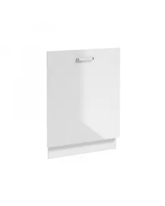 A first konyhabútor család része mérete: 80 x 60 x 1,6 cm fehér, magasfényű front fényes, króm színű, fém fogantyúkkal