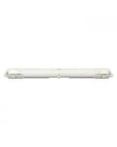 Led-fénycsöves armatúra fényáram: 1050 lm tartós, rozsdaments acél kapcsokkal ip65-ös védettség cserélhető fénycső