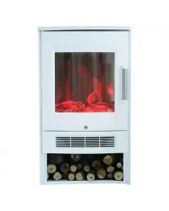 Voltomat heating elektromos kandalló 20 m²-es beltéri helyiséghez 2 fűtési fokozat (900/1800 w) lángeffekttel és túlmelegedés ell