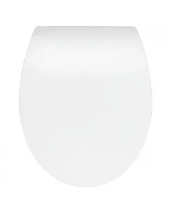 Bemis wc-ülőke slim duroplaszt kivitelben  mattfehér, kerámiaszerű megjelenés click & clean® rendszer  felső rögzítés rozsdamen