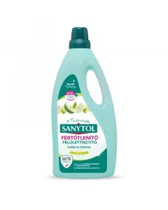 Sanytol 4 az 1-ben fertőtlenítő tisztítószer univerzális használatra csíkmentes tisztítás klórmentes lime illattal