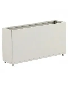 Sunfun lumar virágláda kiváló minőségű acélból porszórt felületkezelés modern bézs szín 89 x 23 x 45 cm-es méret