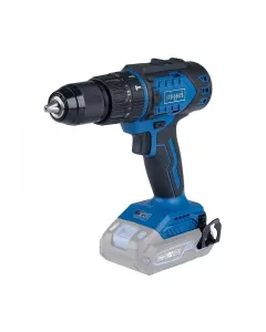 20 v-os scheppach akkus ütvefúró-csavarozó Ütvefúró funkció keményebb anyagokhoz 2 sebességfokozat 1,5–13 mm-es gyors-befogó t