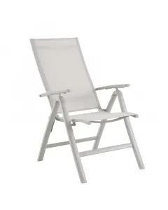 A sunfun márka modern kerti szék megoldást kínál otthoni pihenésheztextil ülőlap gondoskodik a kültéri tartósságról és a kény