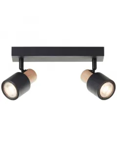 Brilliant spotlámpa 2 x max. 10 w-os gu10-es foglalattal modern dizájn pozicionálható ip20-as védettség