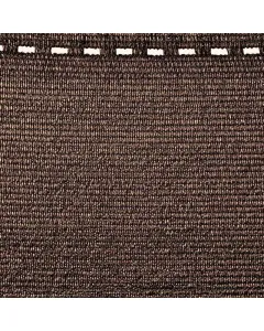 Árnyékoló háló kerítéshez és erkélyhez barna színű belátásgátló háló hdpe anyag, 170 g/m² gyors telepítés gomblyukas rö