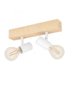 Eglo mennyezeti lámpa 2 x max. 60 w-os e27-es foglalat dekoratív megjelenés ipari dizájn pozícionálható ip20-as védettség