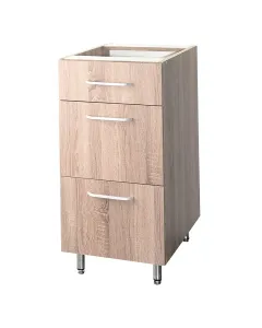 A szilvia konyhabútor család része mérete: 82 x 40 x 58 cm e1 minőségű laminált forgácslap korpusz toszkán tölgy színű fé