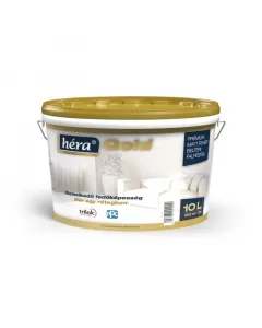Héra gold beltéri falfesték fehér színben a szobák tartós bevonatáhozmatt felületi hatás biztosított felhordás utánkönnyen tis