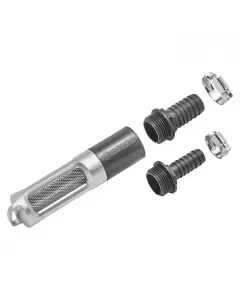 Gardena visszafolyásgátló készlet 19 mm (3/4) vagy 25 mm (1) szívótömlőkhöz hatékony szűrés - a rozsdamentes acél szűrő meg