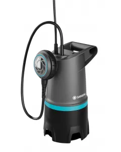 Gardena szennyvízszivattyú basic 20000 motor teljesítménye: 550 w max. emelési magasság: 9 m max. folyadékszállítás: 20.000 l /h 