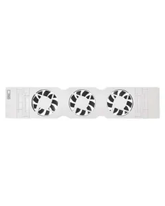 Emos radiátor ventilátor szett mono  2 ventilátorsebesség  automatikus indítás 28 °c felett és kikapcsolás 25 °c alatt csendes m