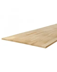 Exclusivholz tölgy ragasztott polclap keskeny, csomós felületű, b/c minőségben, természetes karakterrel mérete: 1200×400×12,5 mm 