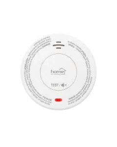 Home füstérzékelő smo11 egy optikai (photoelektromos) érzékelő a füst gyors felismeréséért tápellátás: beépített, 1600 mah l