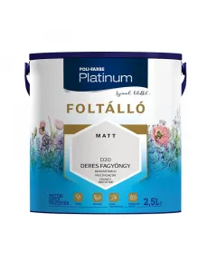 A poli-farbe platinum beltéri falfesték ideális választás szobafestéshezdörzsálló kialakítása révén jól ellenáll a mindennapi