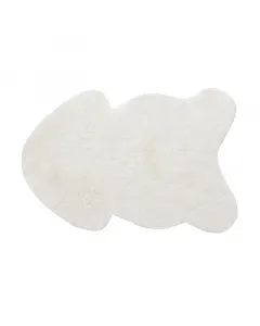 Fehér rabbit szőnyeg puha poliészter felülettel 22 mm szálmagasság a bolyhos, kényelmes tapintásért 1550 g/m2 teljes tömegű, sűr