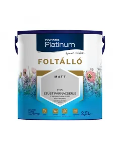 Ez a poli-farbe márkájú beltéri falfesték tartós, matt felületet biztosít lakóterekbena dörzsállóság miatt a lemosható falfest