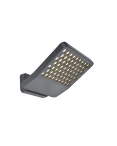 Lutec kültéri falilámpa 1 x 24 w-os beépített led-fényforrással energiatakarékos fényáram: 3200 lm ip54-es védettség