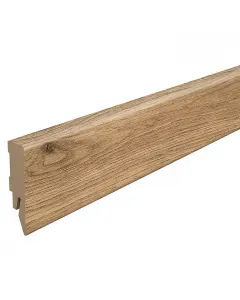 Egger szegőléc melba tölgy barna dekor modern kubikus mdf kivitel laminált padlókhoz ideális megoldás ragasztással vagy szegeléssel