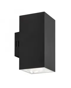 Energiatakarékos kültéri fali lámpa  2 x 9 w-os beépített led-fényforrás fényáram: 1800 lm ip65-ös védettség Állítható szí