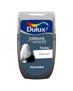 Dulux a nagyvilÁg szÍnei beltéri falfesték teszter 30 ml praktikus kiszerelés robajló óceán matt árnyalat kiváló fedőképesség,