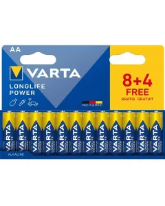 Prémium minőségű alkáli ceruzaelem típus: aa méret: lr6 feszültség: 1,5 v 12 db/csomag