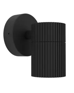 Eglo kültéri falilámpa 1 x max. 28w-os gu10-es foglalat ip44-es védettség modern kivitel fekete színű