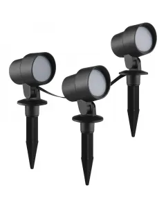 Brilliant 3 db-os kültéri led-lámpa szett ip44-es védettség Állítható fényerő és színhőmérséklet rgb funkció 8 m-es kábell