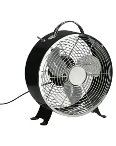 Voltomat cool asztali ventilátor nosztalgikus, retro dizájn nagy légáramlás: 895,2 m³/h 3 rotorlapáttal és 2 sebességfokozattal eg