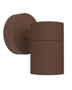 Eglo kültéri falilámpa 1 x max. 28w-os gu10-es foglalat ip44-es védettség modern kivitel barna színű