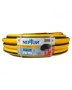 Neptun classic tömlő kerti öntözéshez formastabil és rugalmas kialakítás a könnyű használathoz keresztszövet szerkezettel a nagy