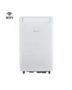 Hisense 3 az 1-ben mobil klíma: hűtés, párátlanítás, ventilátor led-kijelző 24 órás időzítő- és alvófunkció távirányít�