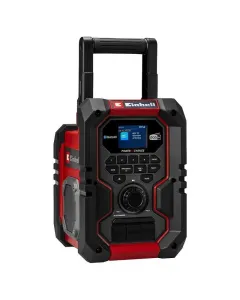 Akkus rádió power x-change rendszerben dab+ és fm vétel 30 memóriahellyel bluetooth, usb és aux lejátszás ip65 védett robusztus kiv
