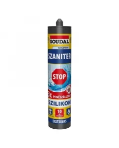 A soudal szaniter szilikon stop páradús fürdőszobai környezetben ideális szigetelést biztosít penészálló tulajdonság segíti a t