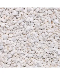 Scherf márvány zúzottkő kültéri alkalmazásra mosott felületű, pormentes természetes kő 9–12 mm szemcseméret kert- és útburko