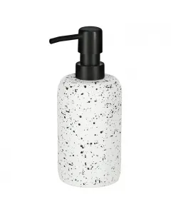 Camargue szappanadagoló stone terrazzo, matt terrazzo hatású felülettel polirezinből készült könnyen tisztítható stone terazzo sor