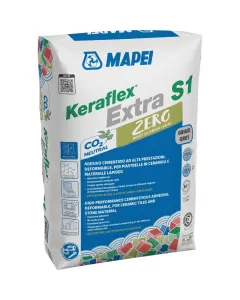 Mapei csemperagasztó keraflex extra s1 zero kerámia és alaktartó természetes kő burkolóanyagokhoz fokozott terhelhetőségű cementk