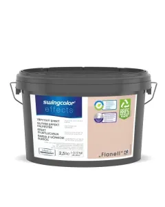 Glittereffekt-falfesték csillogó dekorhatással exkluzív megjelenés modern belső terekhez kiváló fedőképesség különböző felül