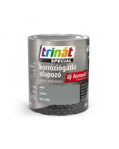 Korróziógátló alapozó fémfelületekre trinÁt special szürke színben, 0.75 l kiszerelésben 5 év korrózió elleni védelem kitűn