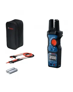 Bosch Árammérő lakatfogó professional gfm-1000-15 akár 200 a ac mérése nyitott fejű kialakítással a gyorsabb munkavégzés érdek