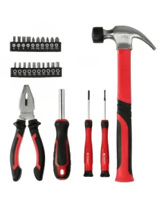 Alpha tools 26 részes szerszámkészlet a legfontosabb szerszámokkal egy csomagban, általános javításokhoz 20 darab crv-bit: ph, pz, l