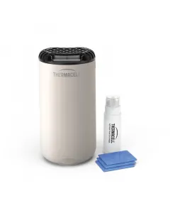 Thermacell asztali szúnyogriasztó készülék elegáns, modern megjelenéssel csendes, szagmentes működés időjárásálló kialakítá