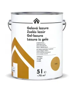 Zselés lazúr kültéri fa felületekhez tölgy színű lazúr, meleg árnyalatával kiemeli a fa erezetét és természetes megjelenését