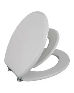 Poseidon wc-ülőke kidi szűkítővel, fehér színben lecsapódásgátlós wc-ülőke  lapos szendvics design mdf alapanyagból készült