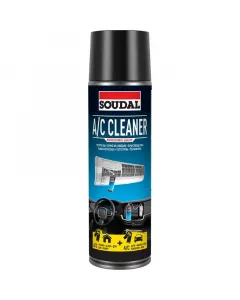 Soudal klímatisztító spray 500 ml kiszerelésben hatékony klímapárologtató tisztítás kellemetlen szagok eltávolítása maradványm
